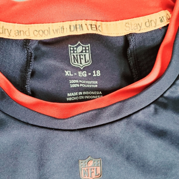 NFL New England Patriots Dri Tek Shirt - Picture 5 of 6